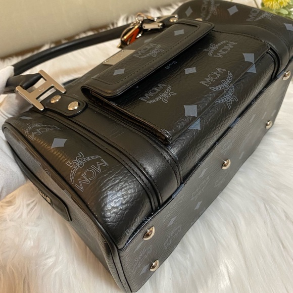 MCM Visetos Boston Bag - Picture 9 of 15